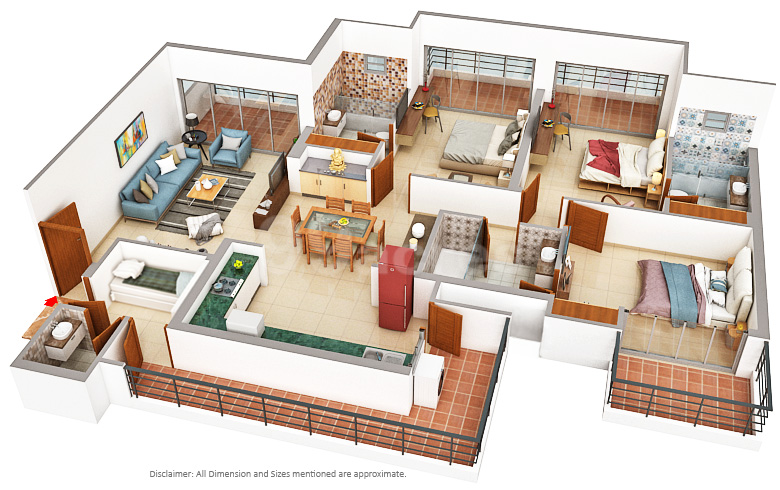 Ivory County Floor plan